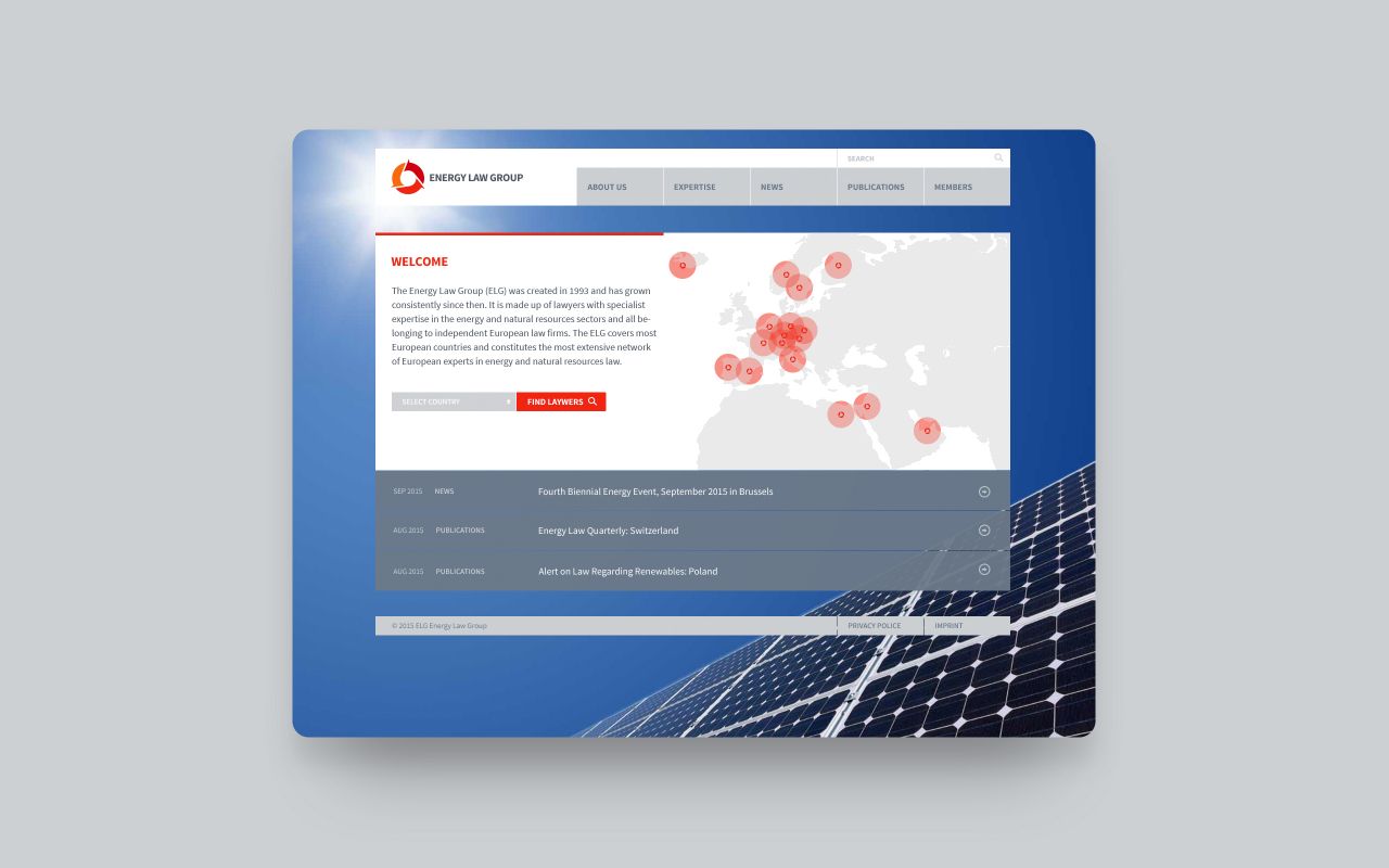 Energy Law Group Website